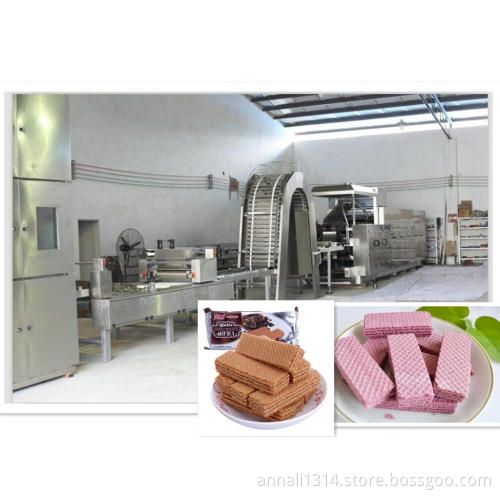 fully automatic wafer making machine